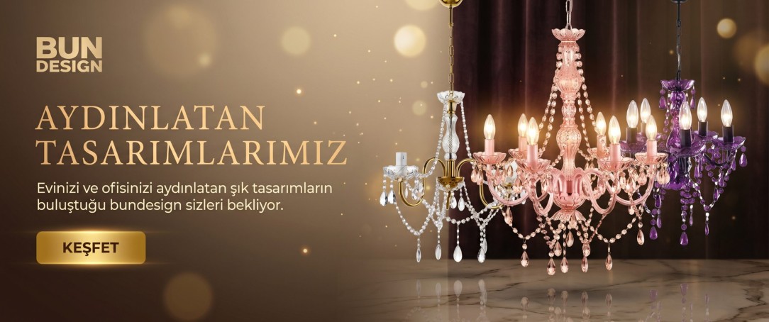 AYDINLATAN TASARIMLARIMIZ