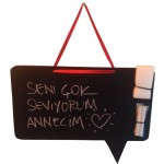 Konuşma Figürlü Not Tahtası