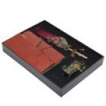 bordo-deri-defter-divit-kalem-seti