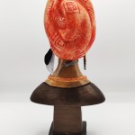 Afrikali Kadin Heykeli arka