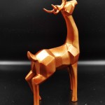 Heykel Geyik Arka Cekim