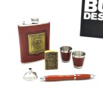 erkege-hediye-seti-kahverengi matara