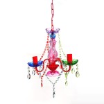 3 Kollu Soft Renkli Avize