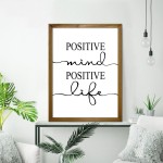 Positive Dekoratif Cerceve Seti Ceviz