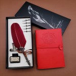 kirzimi-deri-defter-divit-kalem