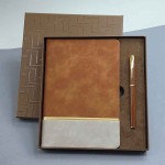 Kisiye-ozel-Gold-Detayli-Defter-ve-Kalem-Seti-siyah-kalem-kahverengi2