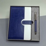 kisiye-ozel-mavi-ajanda-kalem-seti-prestij