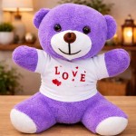 love-yazili-mor-pelus-ayicik