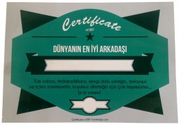 Arkadaş Sertifikası