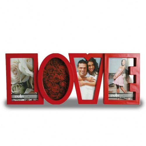 Love Çerçeve Kırmızı