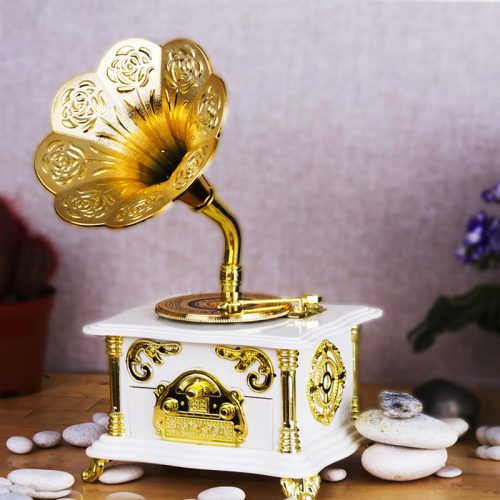 Gramafonlu Müzik Kutusu