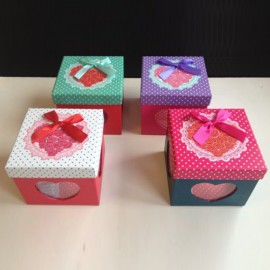 Pencereli Kutu Üçlü Set