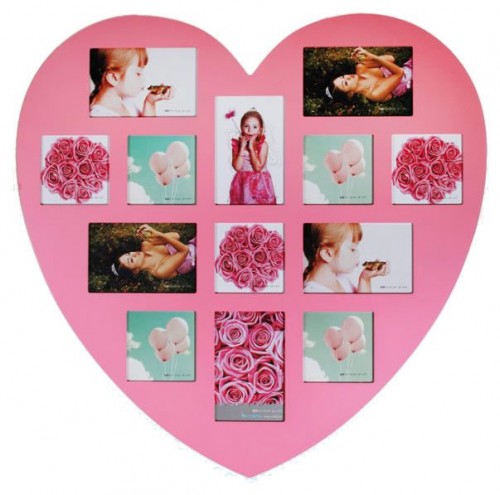 Kalpli Pembe Çerçeve