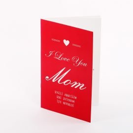 Seni Seviyorum Anne Kitapçığı (I Love You Mom )