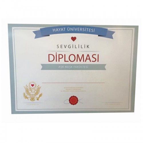 Sevgili Sertifikası