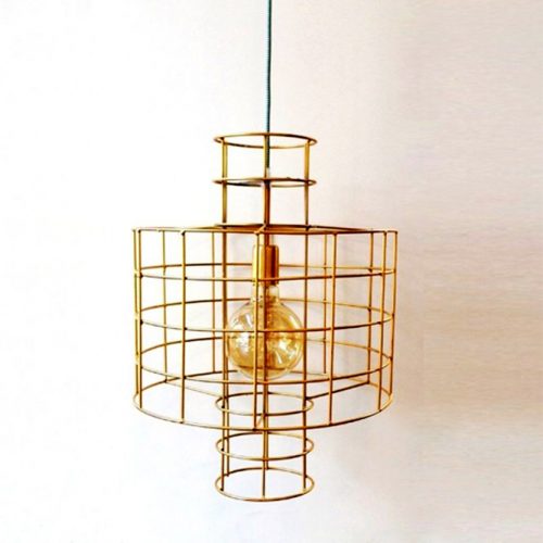 Endüstriyel Geometrik Lamba