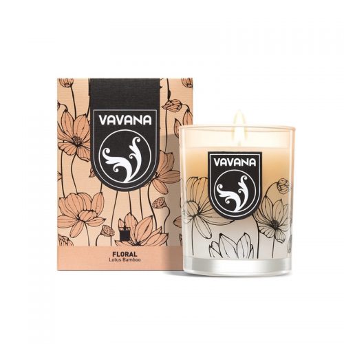 Floral Lotus & Bamboo Kokulu Mum