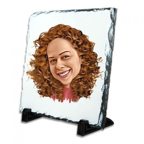 3D Karikatür Taş Baskı