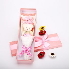 Ayıcıklı Sabun Çiçek