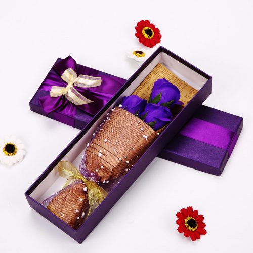 Kokulu Mor Çiçek (Sabun)