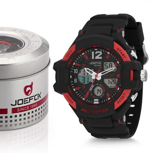 Red Erkek Spor Kol Saati (JOEFOX SEMIRED)