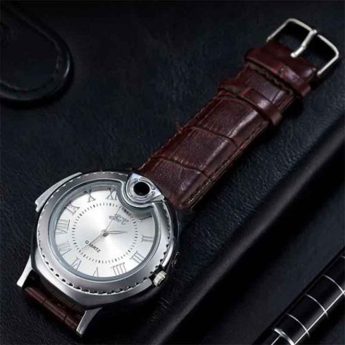 kahverengi-cakmak-kol-saati