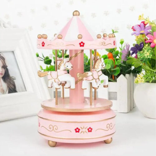 pembe-beyaz-atli-karinca-muzik-kutusu2