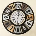 Kabartmalı Duvar Saati