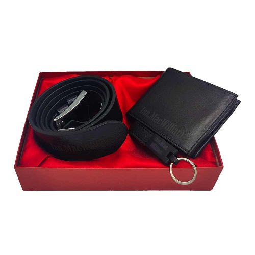 Deri Erkek Cüzdan Kemer Set