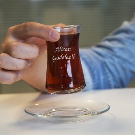 Kişiye Özel Çay Bardağı 2 Adet
