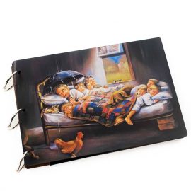 Mutlu Aile Ahşap Albüm