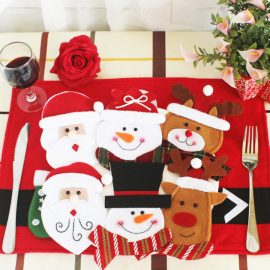 Yılbaşı Çatal Kaşık Kılıfı