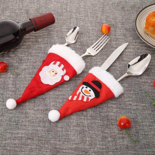 Yılbaşı Çatal Kaşık Kılıfı