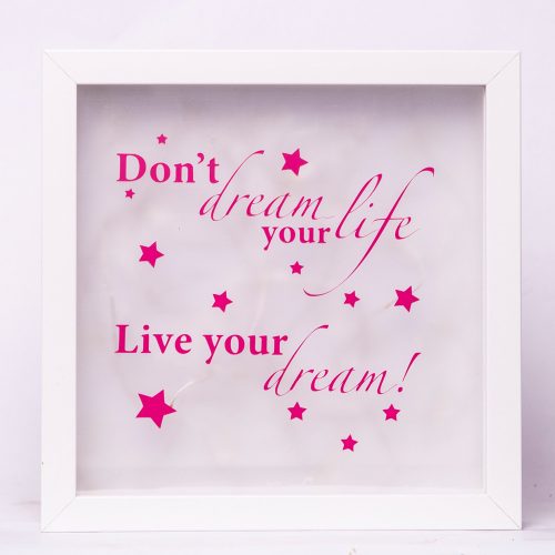 Kişiye Özel Işıklı Çerçeve