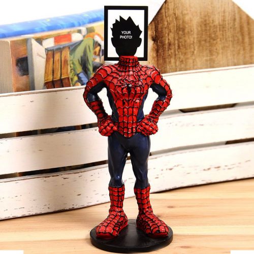 Spiderman Fotoğraflı Biblo