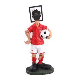 Futbolcu Fotoğraflı Biblo