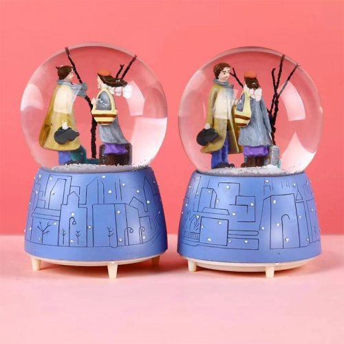 Kış Masalı Kar Küresi Müzik Kutusu