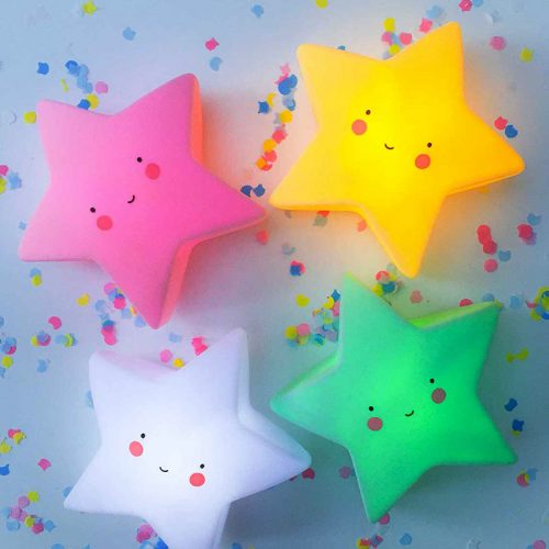 Yıldız Tasarımlı Gece Lambası