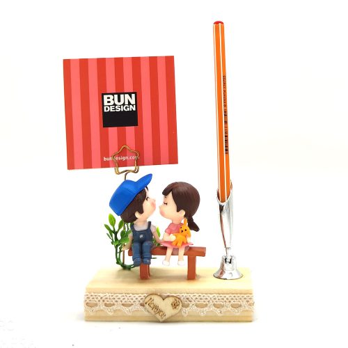 Not ve Kalem Tutucu Sevgililer