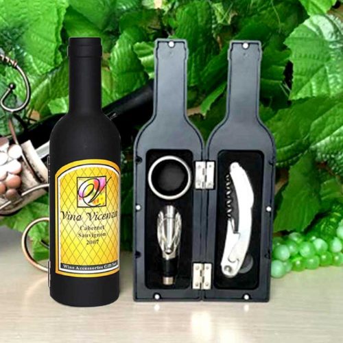 Wine Bottle Corkscrew Set