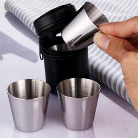 4lü Çelik Shot Bardağı
