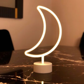 Yarım Ay Neon Gece Lambası