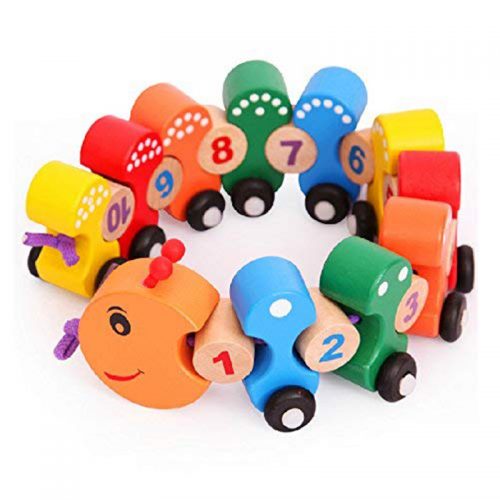 Ahşap Tırtıl Tren Oyunu