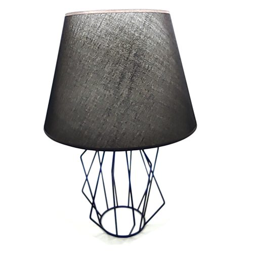 Altıgen Tel Şapkalı Abajur