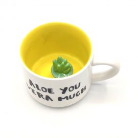 Kaktüs Figürlü Kupa Bardak