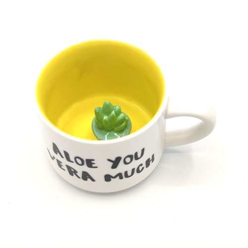 Kaktüs Figürlü Kupa Bardak