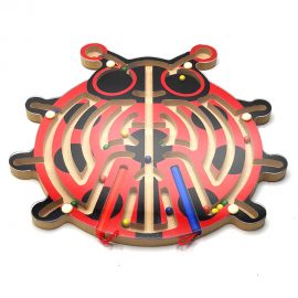 Ahşap Labirent Uğur Böceği Oyunu