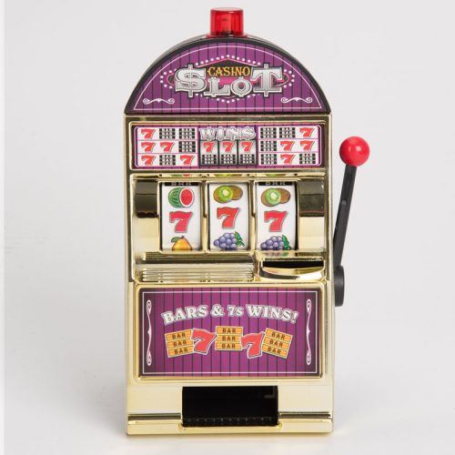 Işıklı Slot Makinesi Jackpot Kumbara