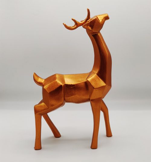 Heykel Geyik Duz Cekim