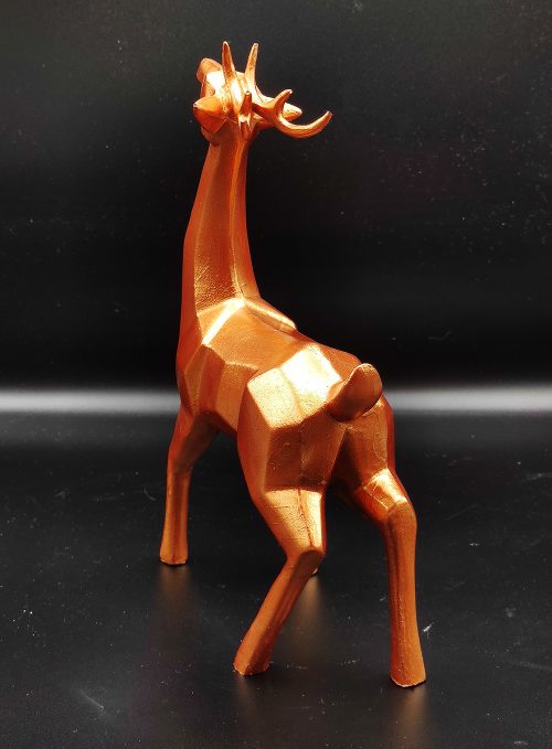 Heykel Geyik Sol Cekim